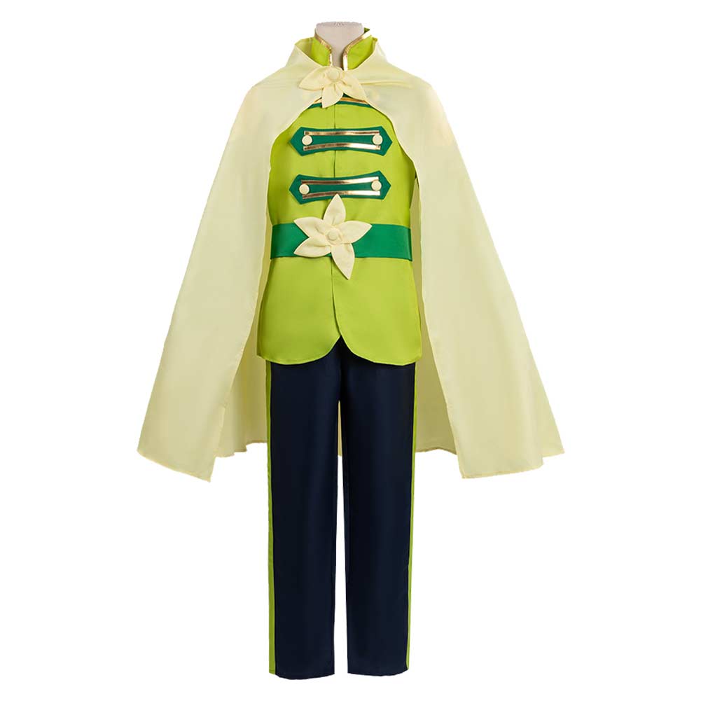 Cosplay Costume Frog The Princess and the Frog(2009) Film Cosplay Tenue Verte Homme