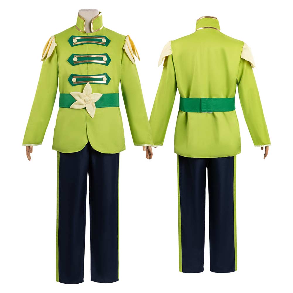 Cosplay Costume Frog The Princess and the Frog(2009) Film Cosplay Tenue Verte Homme