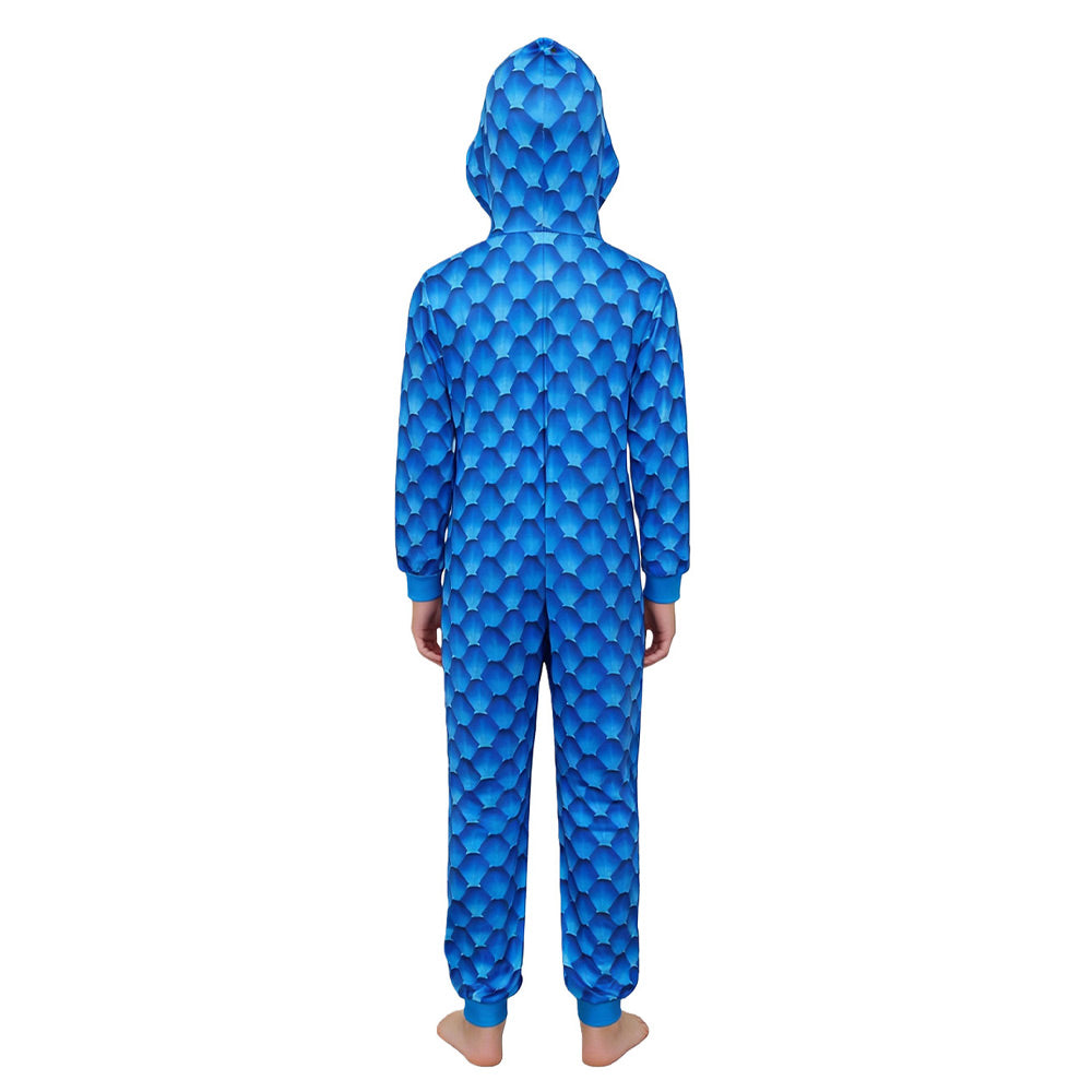 Cosplay Costume Gary Zootopia 2 Film Cosplay Combinaison Bleue Enfant & Adulte