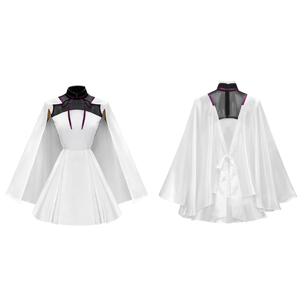 Cosplay Costume Gigi Andalucia Mobile Suit Gundam Hathaway: The Sorcery of Nymph Circe(2026) Anime Cosplay Robe Blanche Femme