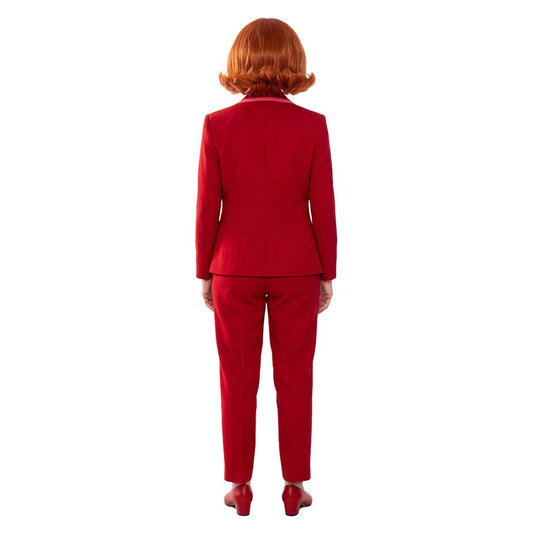  Cosplay Costume Gladys Weapons Film Cosplay Tenue Rouge Femme