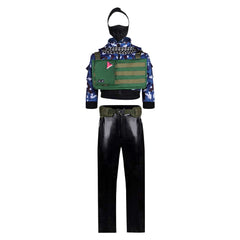 Cosplay Costume Hackclaw Delta Force Jeu Cosplay Tenue Verte Femme