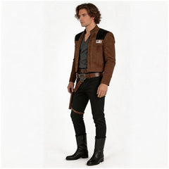 Cosplay Costume Han Solo Maul: Seigneur de l'Ombre(2026) TV Cosplay Tenue Marron Homme