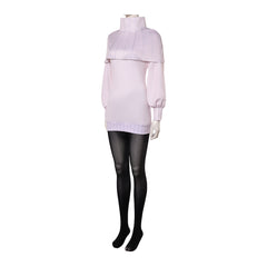 Cosplay Costume Hana Kurusu Anime Cosplay Tenue Blanche et Noire Femme