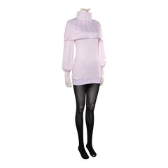 Cosplay Costume Hana Kurusu Anime Cosplay Tenue Blanche et Noire Femme