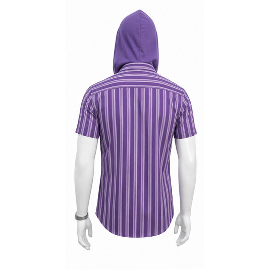 Cosplay Costume He-Man Les Maîtres de l'Univers(2026) Film Cosplay Chemise Violette Homme
