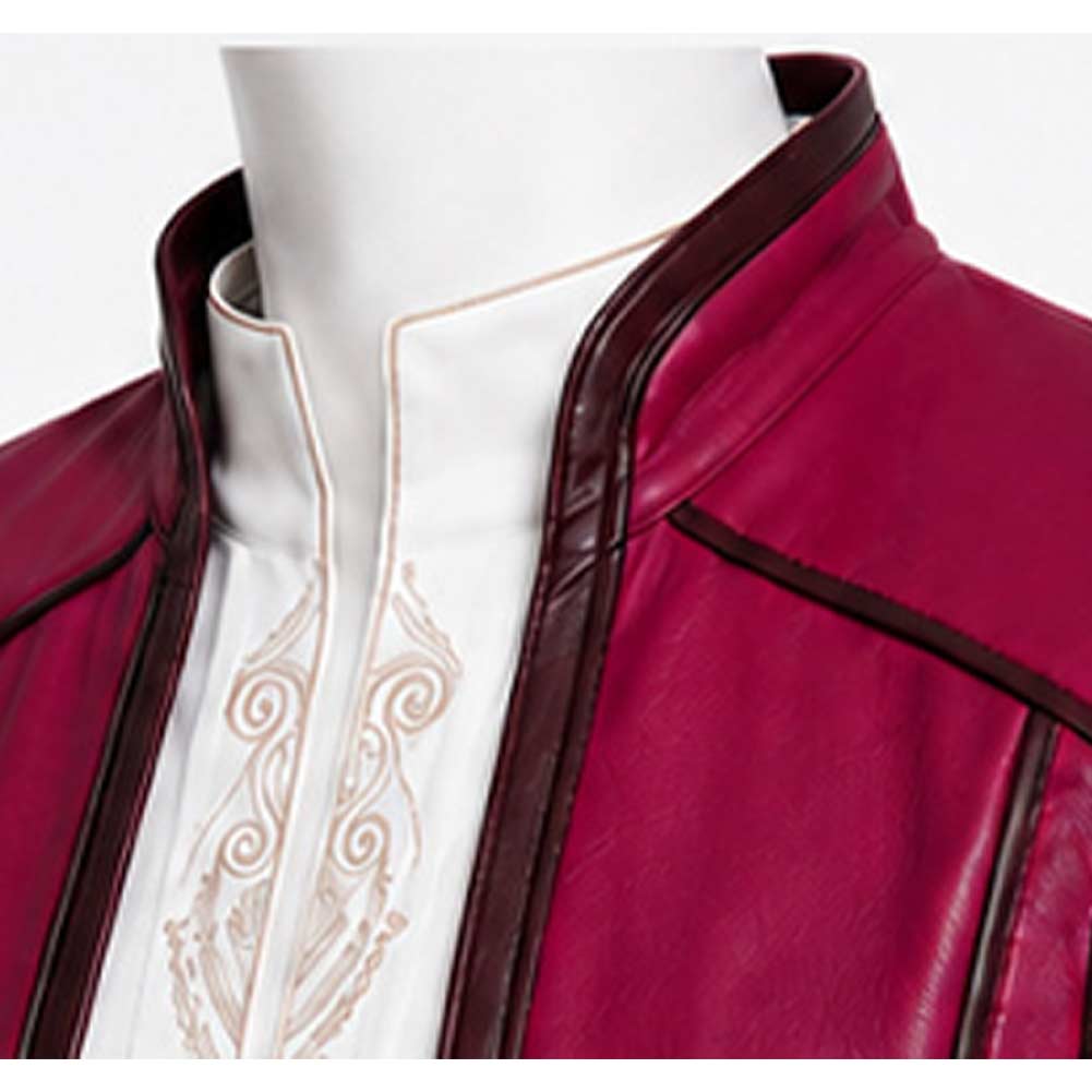 Cosplay Costume He-Man Les Maîtres de l'Univers(2026) Film Cosplay Haut Blanc et Manteau Rouge Homme
