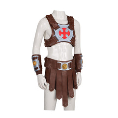 Cosplay Costume He-Man Les Maîtres de l'Univers(2026) Film Cosplay Tenue Marron Homme