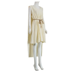 Cosplay Costume Helen The Odyssey(2026) Film Cosplay Robe Beige Femme