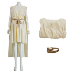 Cosplay Costume Helen The Odyssey(2026) Film Cosplay Robe Beige Femme