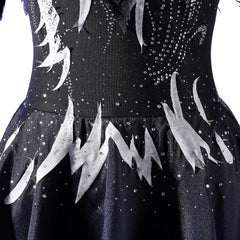 Cosplay Costume Hikaru Kamisaki Medalist Anime Cosplay Robe de Patinage Noire Femme