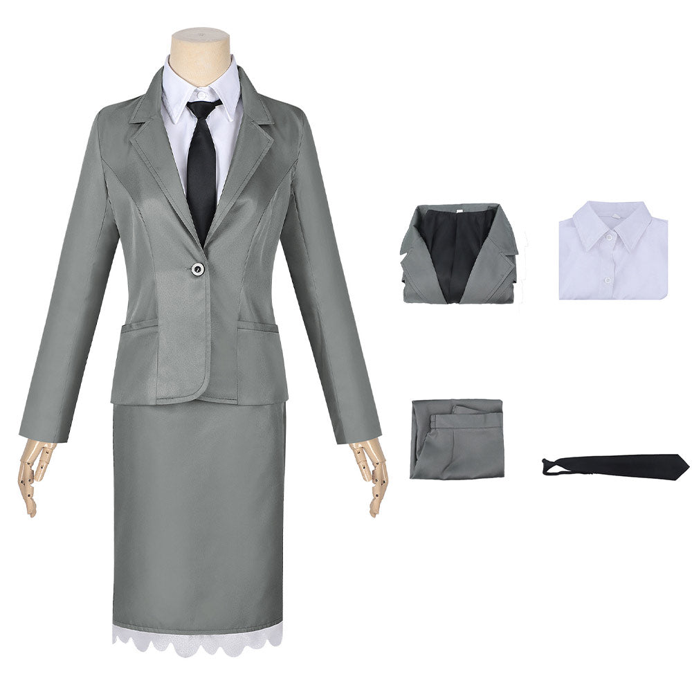Cosplay Costume Hinagiku Kayou Shunkashuutou Daikousha: Haru no Mai(2026) Anime Cosplay Tenue Grise Femme