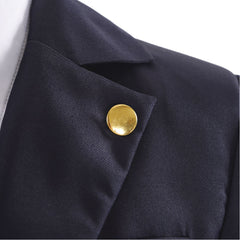 Cosplay Costume Hiromi Higuruma Anime Cosplay Tenue Noire Homme
