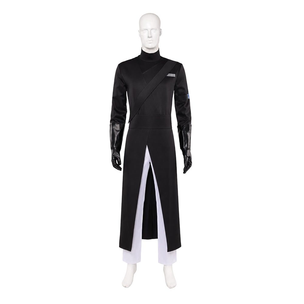 Cosplay Costume Ivan Alien Stage(2026) TV Cosplay Tenue Noire Homme Ver.2