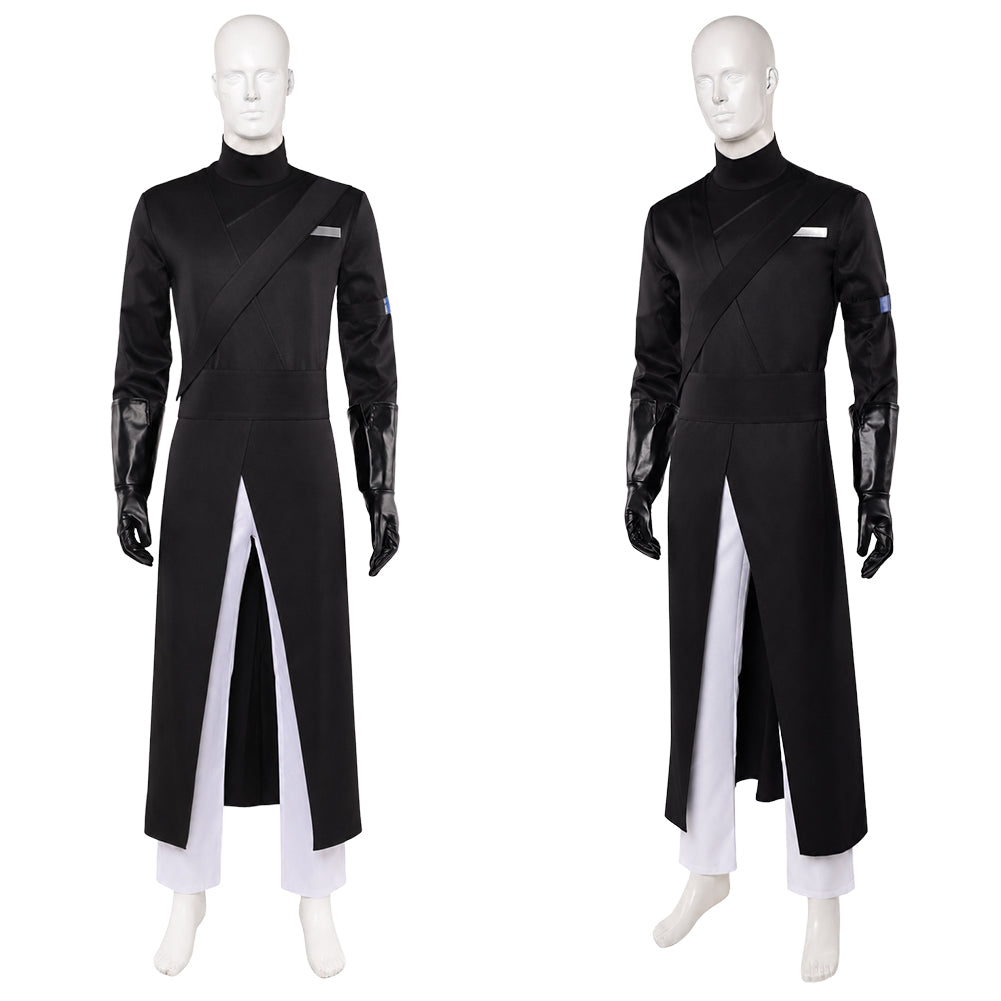Cosplay Costume Ivan Alien Stage(2026) TV Cosplay Tenue Noire Homme Ver.2