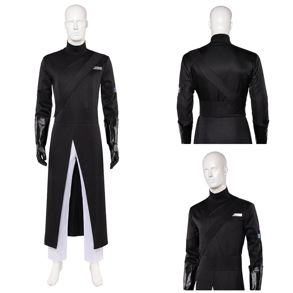 Cosplay Costume Ivan Alien Stage(2026) TV Cosplay Tenue Noire Homme Ver.2