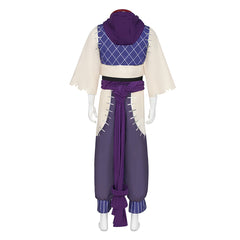 Cosplay Costume Jabba Gachiakuta Anime Cosplay Tenue Beige et Violette Homme