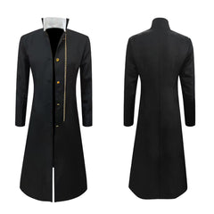 Cosplay Costume Jotaro Kujo JJBA 7(2026) Anime Cosplay Manteau Noir Homme