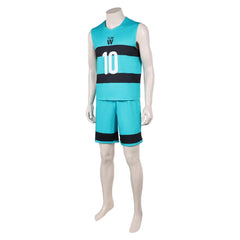 Cosplay Costume Junichi Wanima Blue Lock Live Action(2026) Film Cosplay Team W Uniforme Vert Homme