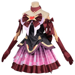 Cosplay Costume Juno Overwatch Jeu Cosplay Tenue Rouge Femme