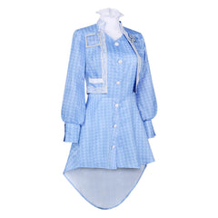 Cosplay Costume Kamisato Ayaka Genshin Impact Jeu Cosplay Tenue Bleue Femme