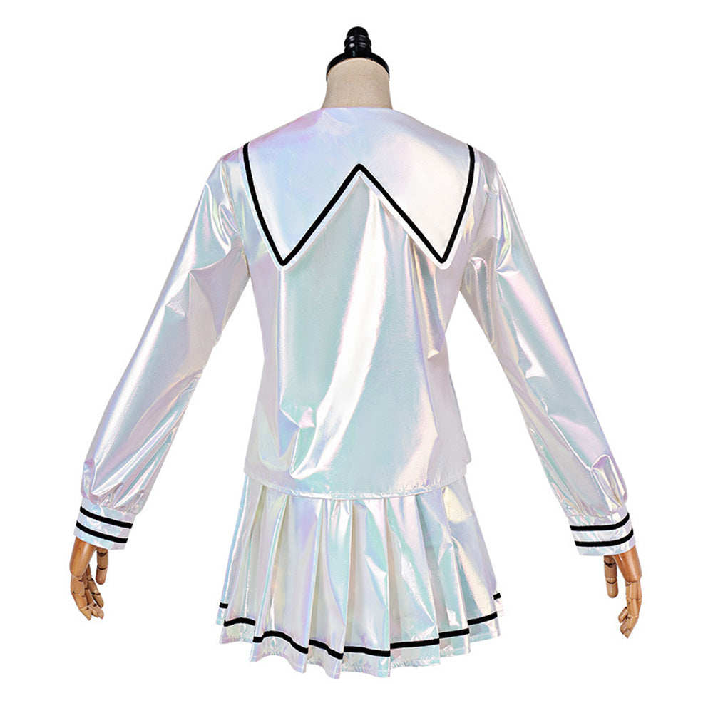 Cosplay Costume KAngel Needy Girl Overdose(2026) Anime Cosplay Tenue Argentée Femme