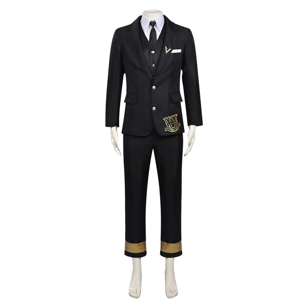 Cosplay Costume Kangetsu Tōchō Shunkashuutou Daikousha: Haru no Mai(2026) Anime Cosplay Tenue Noire Homme
