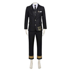 Cosplay Costume Kangetsu Tōchō Shunkashuutou Daikousha: Haru no Mai(2026) Anime Cosplay Tenue Noire Homme
