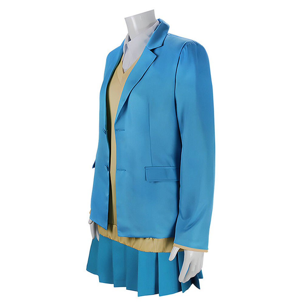 Cosplay Costume Kano Chinatsu Ao no Hako Saison 2(2026) Anime Cosplay Tenue Bleue Femme