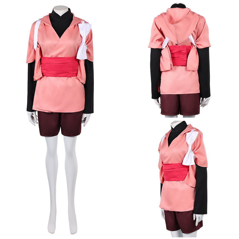 Cosplay Costume Kara La Guerre des Étoiles: Visions Presents(2026) TV Cosplay Tenue Rose Femme