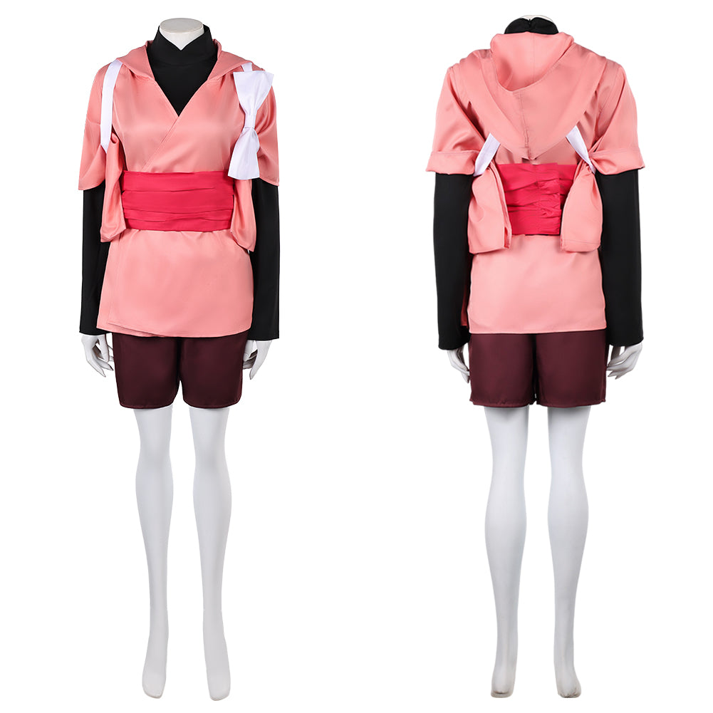 Cosplay Costume Kara La Guerre des Étoiles: Visions Presents(2026) TV Cosplay Tenue Rose Femme