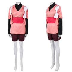 Cosplay Costume Kara La Guerre des Étoiles: Visions Presents(2026) TV Cosplay Tenue Rose Femme