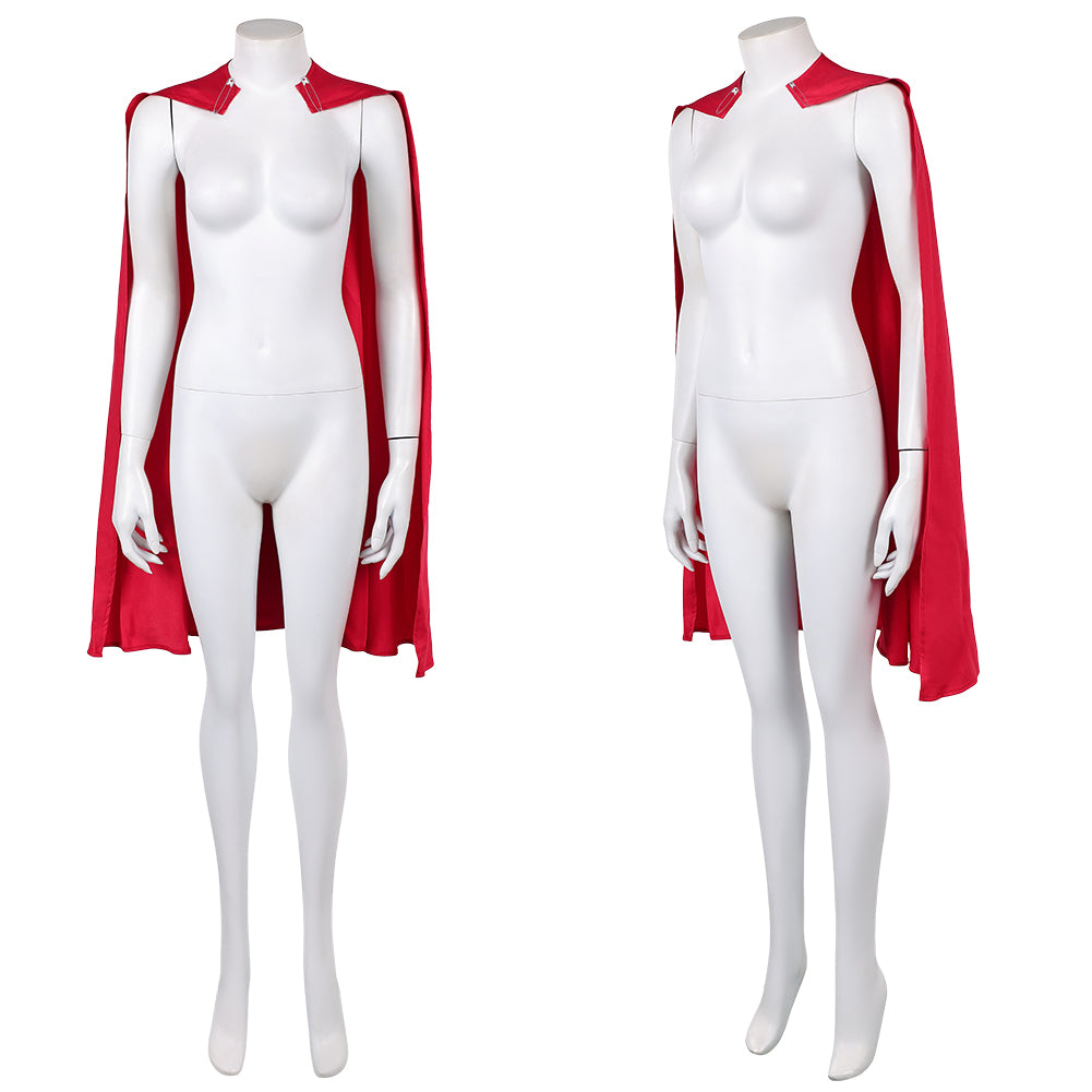 Cosplay Costume Kara Zor-El Supergirl(2026) Film Cosplay Cape Rouge Femme