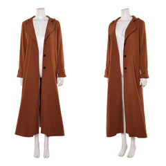 Cosplay Costume Kara Zor-El Supergirl(2026) Film Cosplay Veste Marron Femme