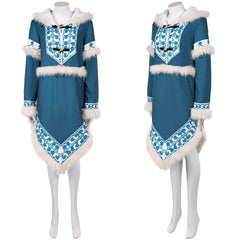 Cosplay Costume Katara Avatar: The Last Airbender 2(2026) TV Cosplay Veste Bleue Femme