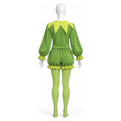 Cosplay Costume Kermit the Frog Cosplay Tenue Verte Femme