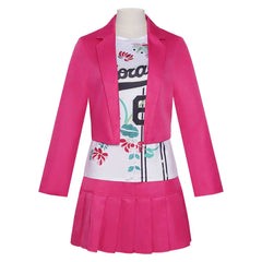 Cosplay Costume Kevin Copeland White Chicks(2004) Film Cosplay Tenue Rose Femme