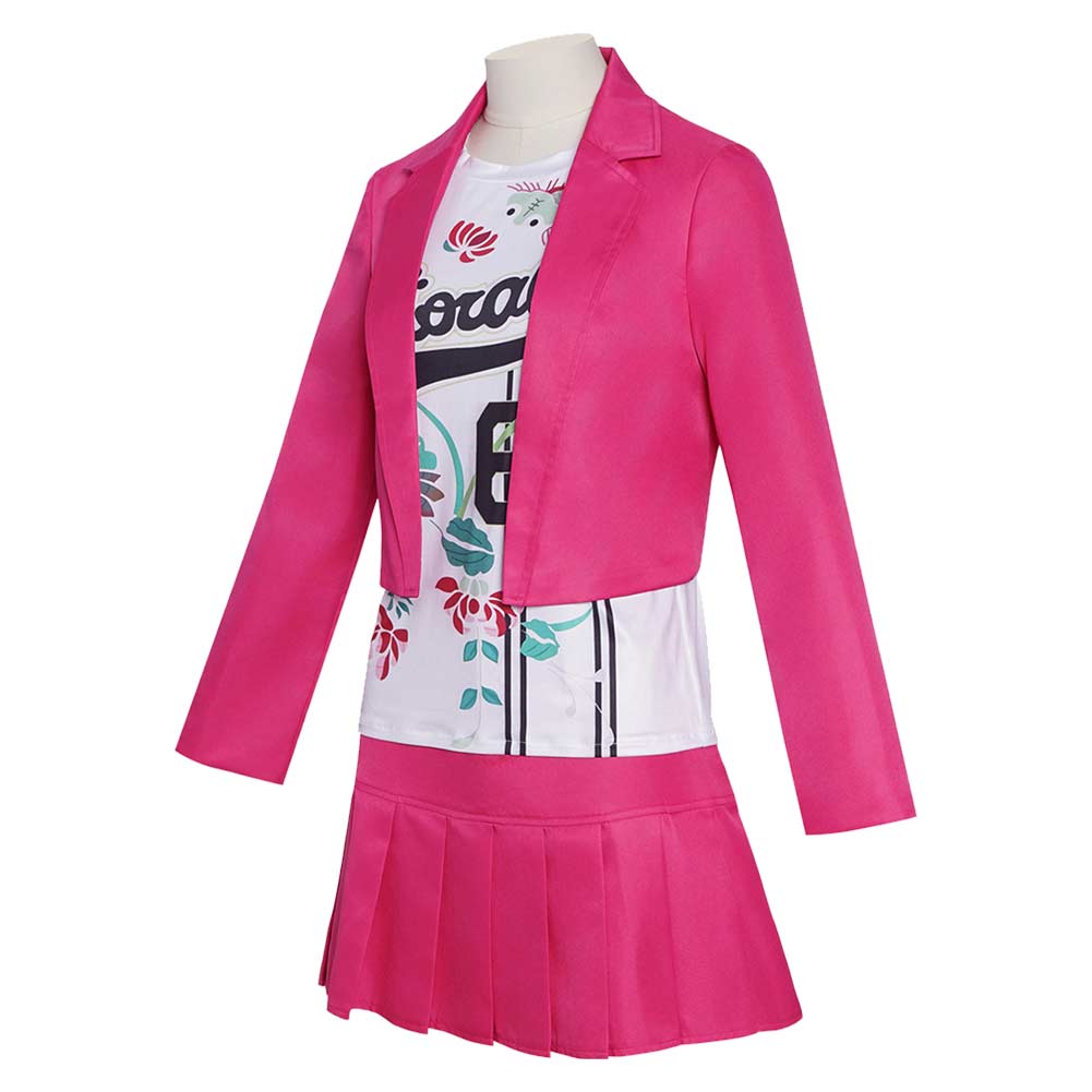 Cosplay Costume Kevin Copeland White Chicks(2004) Film Cosplay Tenue Rose Femme