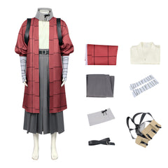 Cosplay Costume Kihachi Sakamoto Sparks of Tomorrow(2026) Anime Cosplay Tenue Rouge Homme