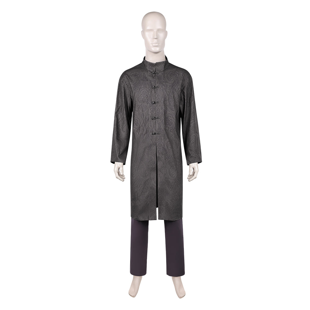 Cosplay Costume King Aegon Targaryen House of the Dragon 3(2026) TV Cosplay Tenue Grise et Verte Homme