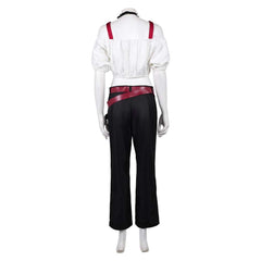 Cosplay Costume Kirara Hoshi Anime Cosplay Haut Blanc et Pantalon Noir Femme