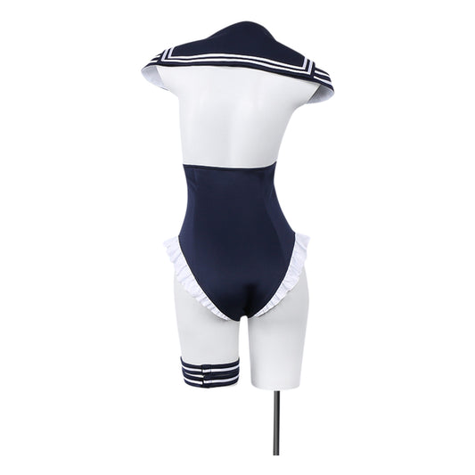 Cosplay Costume Kitagawa Marin Sexy Cosplay Doll Anime Cosplay Maillot de Bain Bleu et Blanc Femme