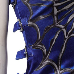 Cosplay Costume Kitana Mortal Kombat 2(2026) Film Cosplay Tenue Bleue et Noire Femme