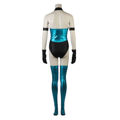 Cosplay Costume Kitana Mortal Kombat 2(2026) Film Cosplay Tenue Bleue Femme