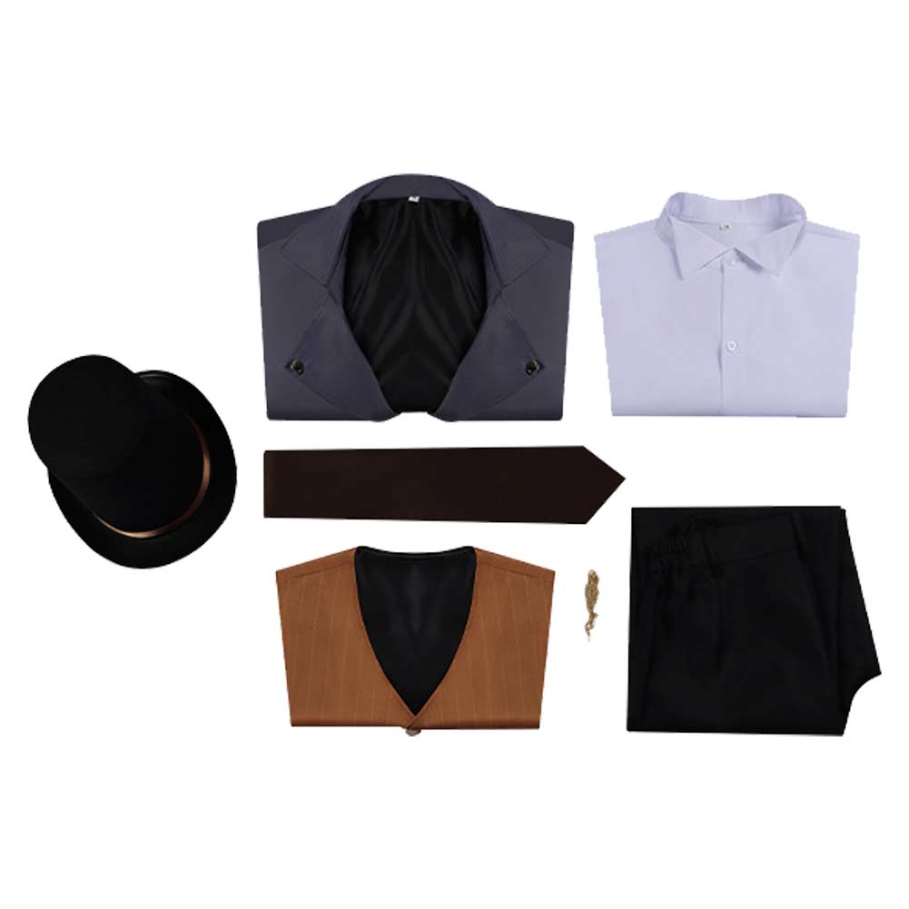 Cosplay Costume Klein Moretti Lord of Mysteries Anime Cosplay Tenue Bleue Homme