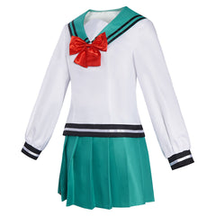 Cosplay Costume Kokomi Teruhashi The Disastrous Life of Saiki K Anime Cosplay Uniforme Blanche et Verte Femme