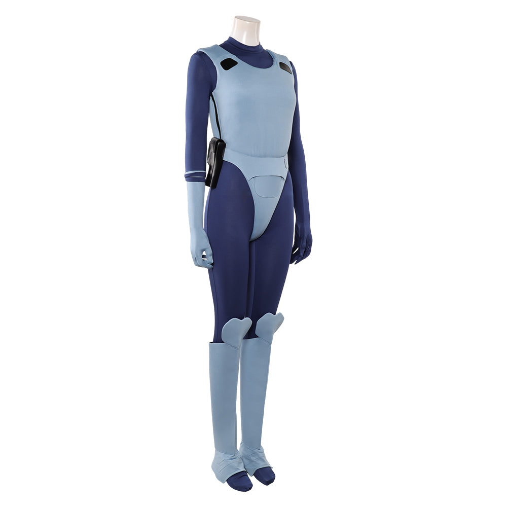 Cosplay Costume Kusanagi Motoko The Ghost In The Shell(2026) Anime Cosplay Tenue Bleue Femme