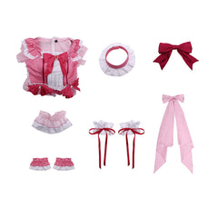 Cosplay Costume Kyoko Sakura Puella Magi Madoka Magica(2026) Anime Cosplay Robe Rose Femme