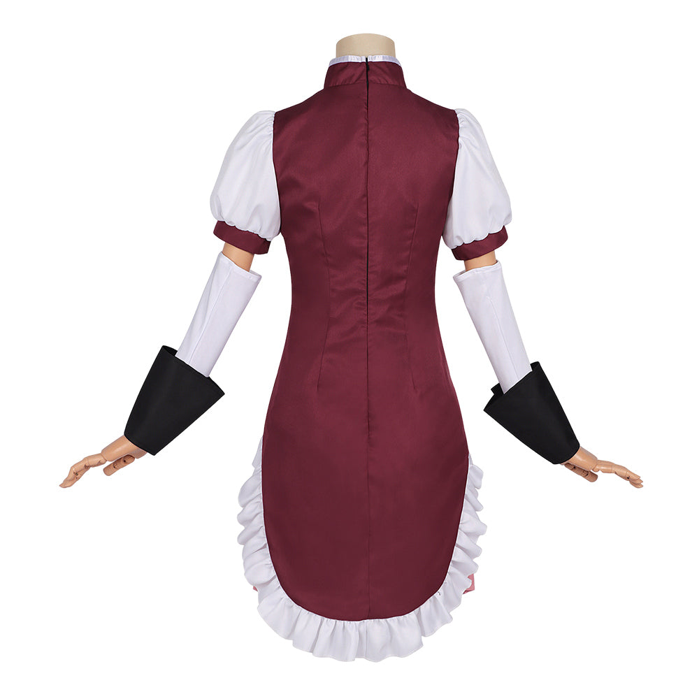 Cosplay Costume Kyoko Sakura Puella Magi Madoka Magica(2026) Anime Cosplay Tenue Rouge et Rose Femme