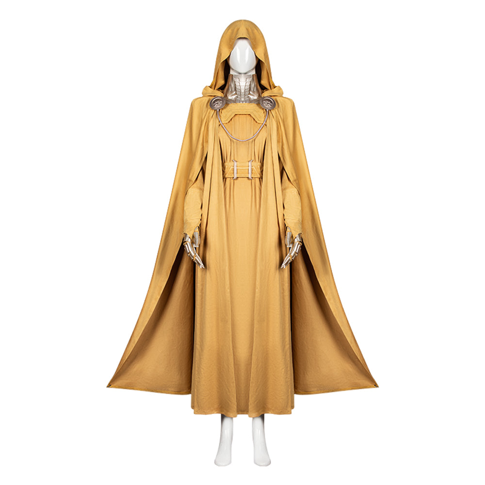 Cosplay Costume Latverian Witch Avengers 5(2026) Film Cosplay Robe Jaune Femme